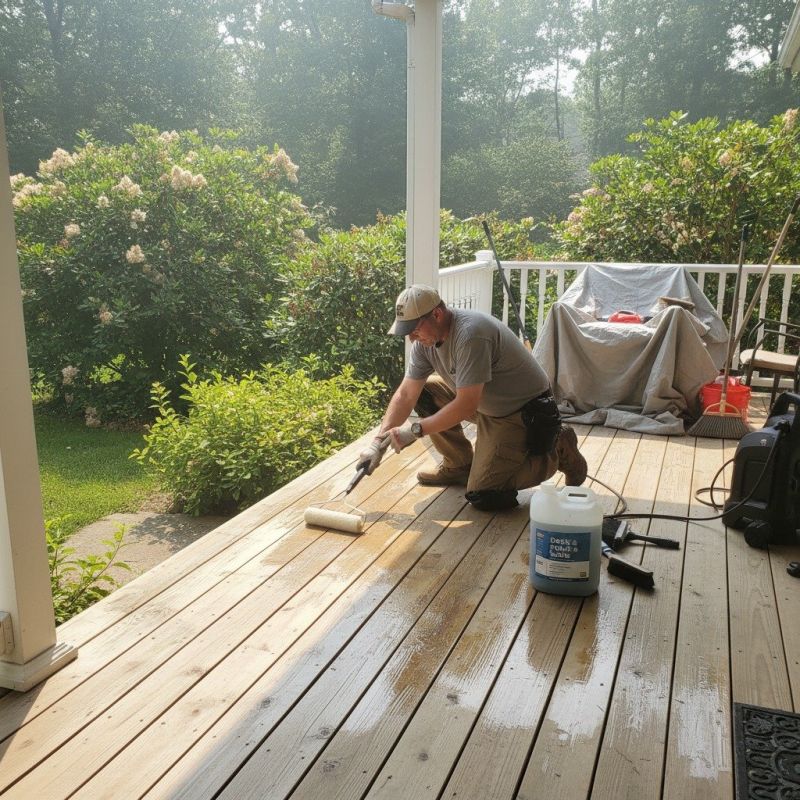 Cedar Deck Refinishing