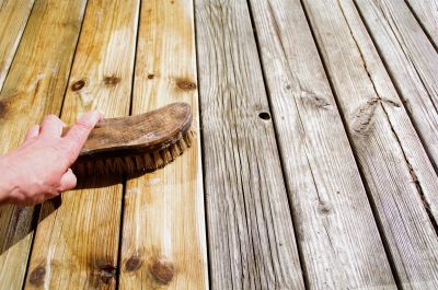 Preparing your deck for refinishing